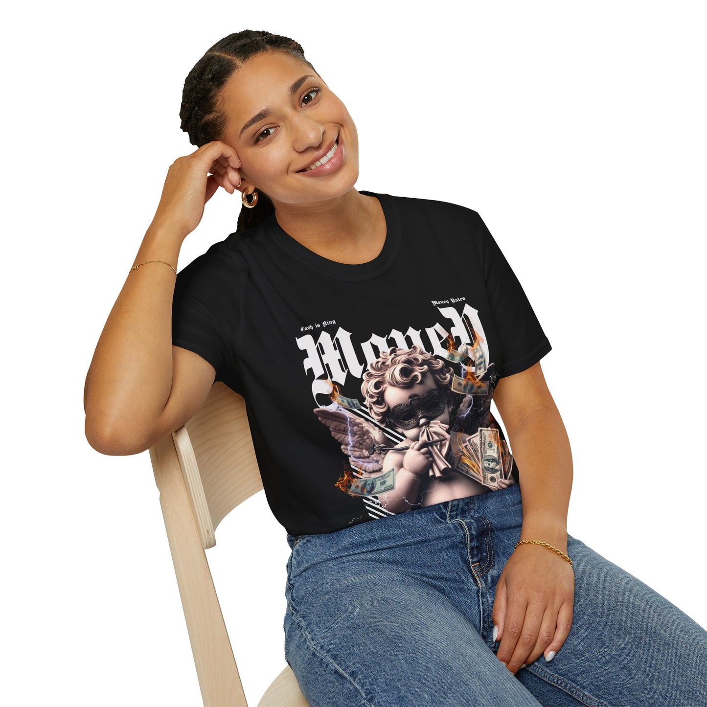 MONEY IS EVERYTHING PREMIUM STREETWEAR Unisex Softstyle T-Shirt