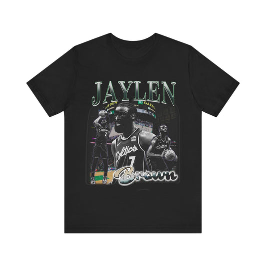 Vintage 90s Basketball Bootleg Style T-Shirt, JAYLEN BROWN Unisex Graphic Tee