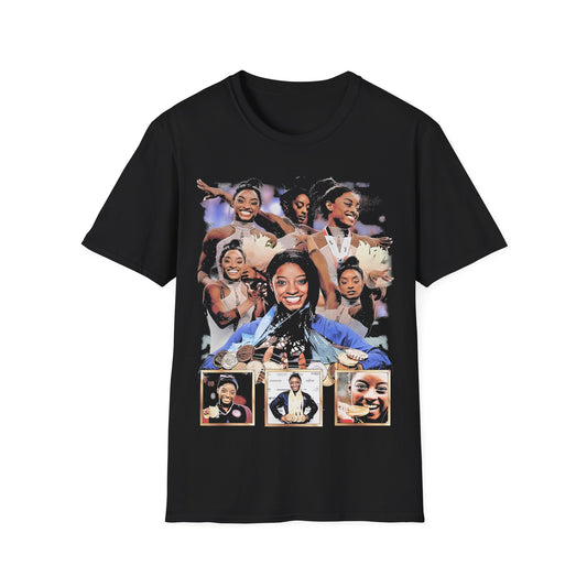 Vintage 90s Pop Culture Bootleg Style T-Shirt, USA SIMONE Retro Shirt Unisex Graphic Tee