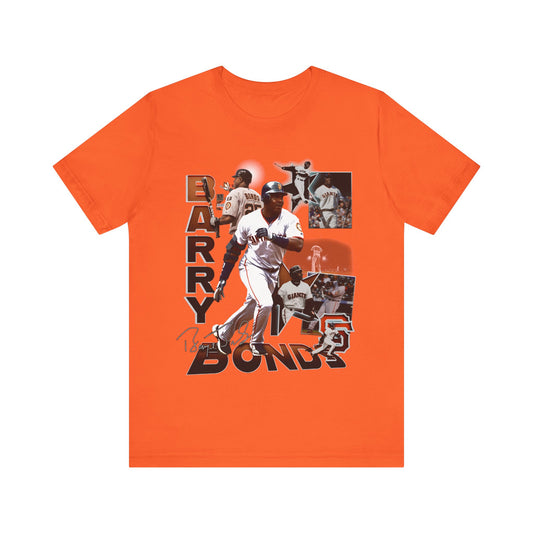 Vintage 90s Baseball Bootleg Style T-Shirt BARRY BONDS SF Unisex Graphic Tee