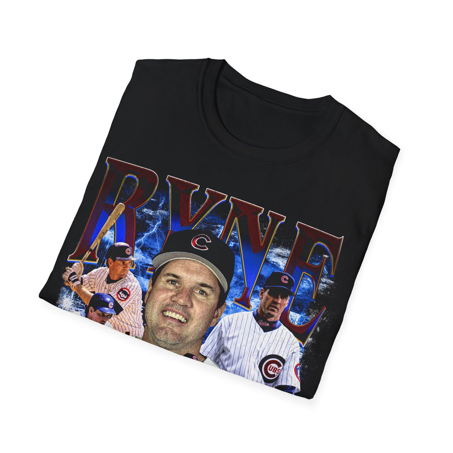 Vintage 90s Baseball Bootleg Style T-Shirt, RYNE SANDBERG Retro Baseball Shirt Unisex Graphic Tee