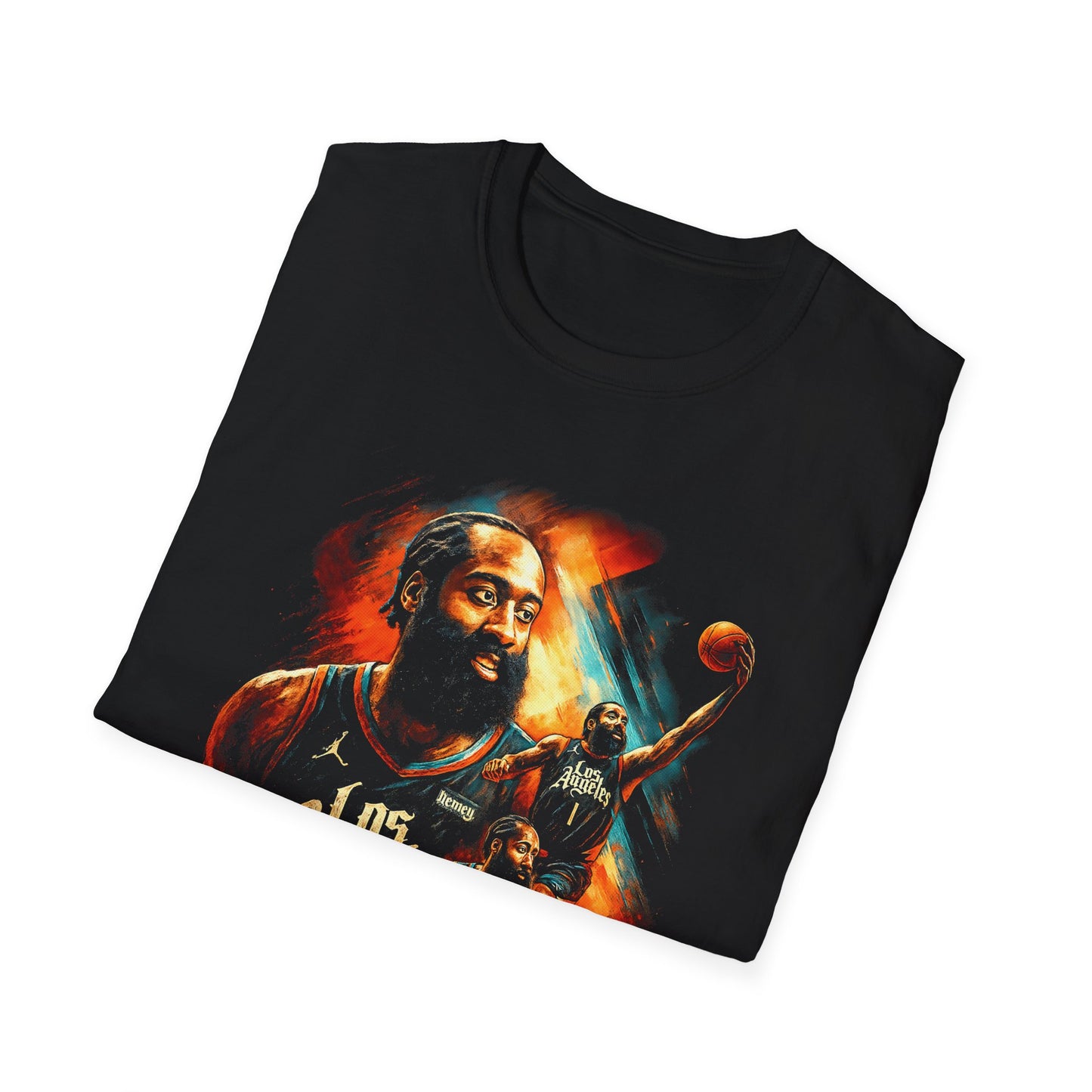 HARDEN BASKETBALL LEGENDS Unisex Softstyle T-Shirt