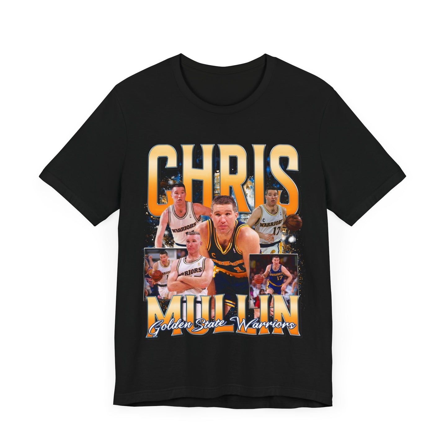 Vintage 90s Basketball Bootleg Style T-Shirt CHRIS MULLIN Unisex Graphic Tee