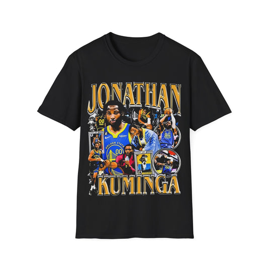 Vintage 90s Basketball Bootleg Style T-Shirt, JONATHAN KUMINGA Retro Basketball Shirt Unisex Graphic Tee