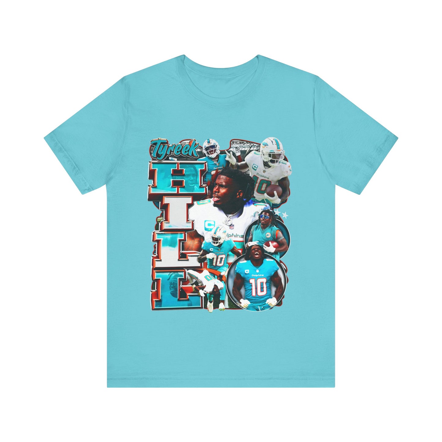 Vintage 90s Football Bootleg Style TShirt TYREEK HILL Unisex Graphic Tee Shirt