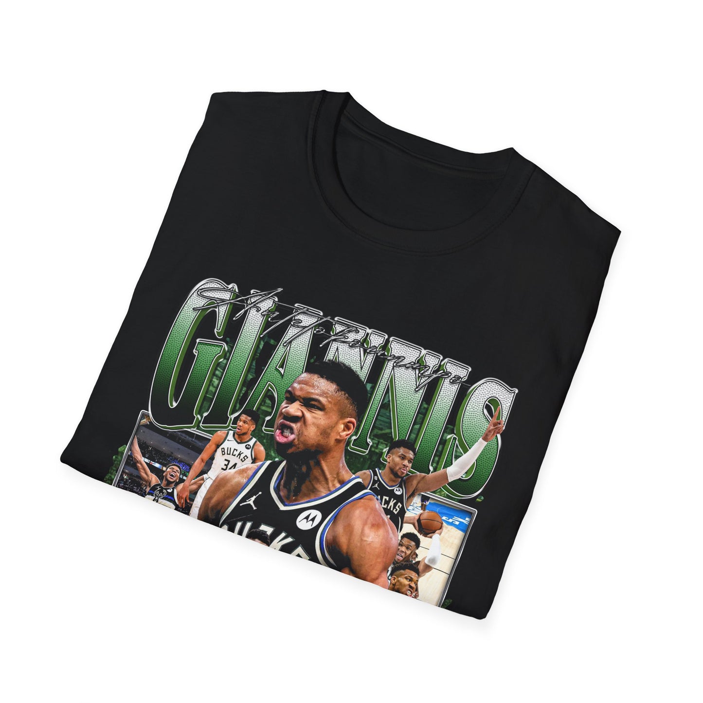 Vintage 90s Basketball Bootleg Style T-Shirt, GIANNIS ANTETOKOUNMPO Graphic Tee, Retro Basketball Shirt Unisex Graphic Tee