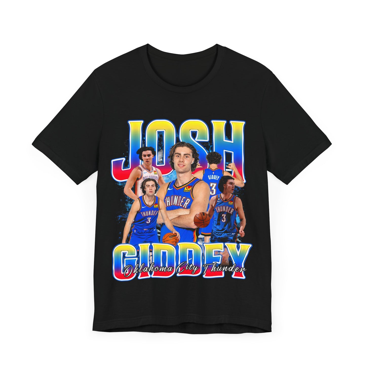 Vintage 90s Basketball Bootleg Style T-Shirt JOSH GIDDEY 90s Unisex Graphic Tee