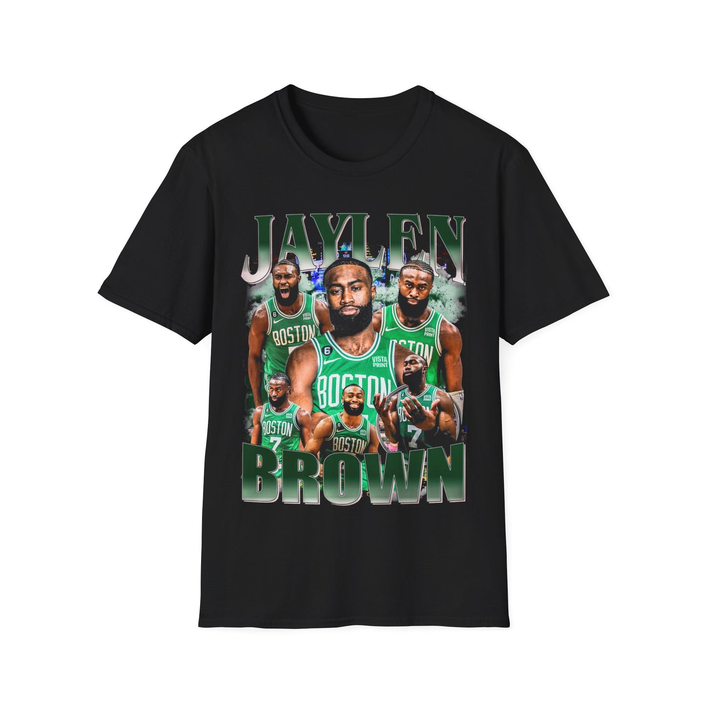 Vintage 90s Basketball Bootleg Style T-Shirt JAYLEN BROWN Graphic Tee, Retro Basketball Shirt Unisex Graphic Tee