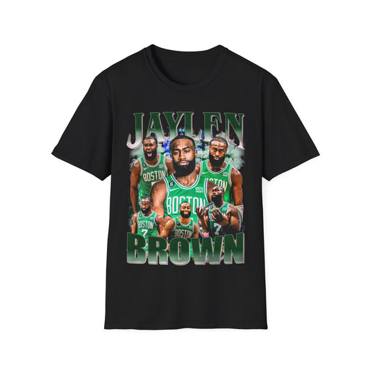 Vintage 90s Basketball Bootleg Style T-Shirt JAYLEN BROWN Graphic Tee, Retro Basketball Shirt Unisex Graphic Tee