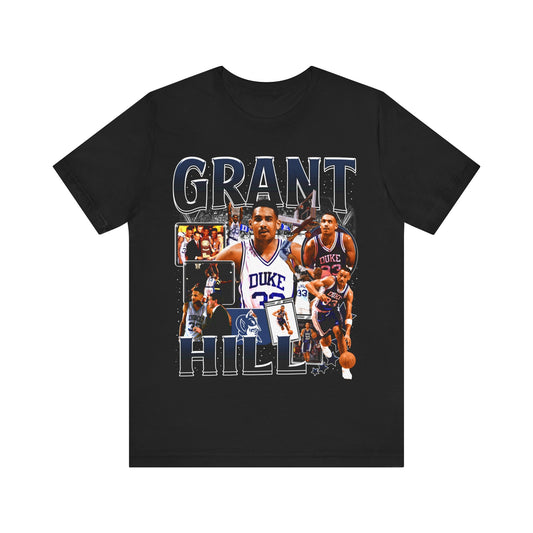 Vintage 90s Basketball Bootleg Style TShirt GRANT HILL Retro Unisex Graphic Tee