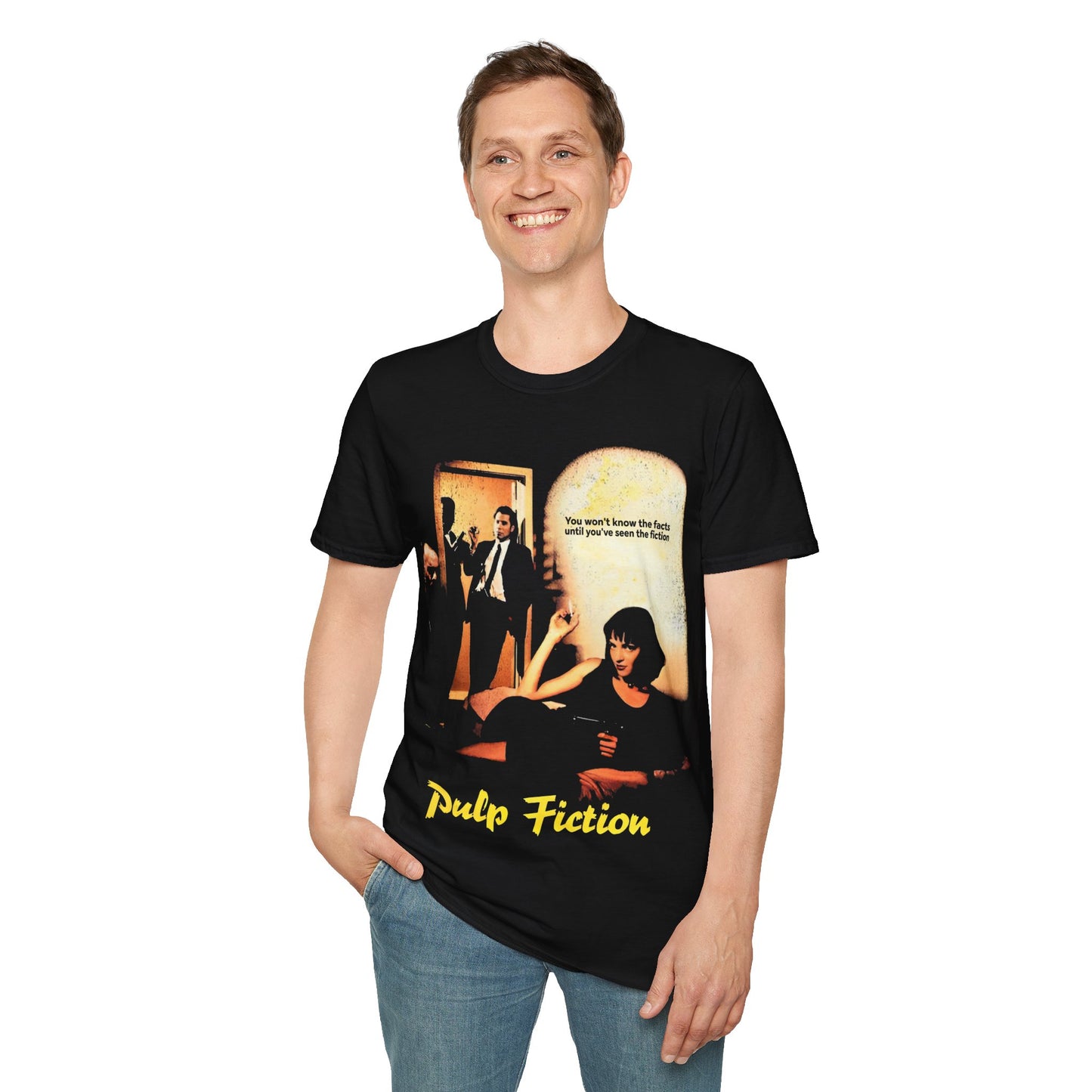 Vintage 90s Pop Culture Bootleg Style T-Shirt, PULP Graphic Tee, Retro Pop Culture Shirt Unisex Graphic Tee