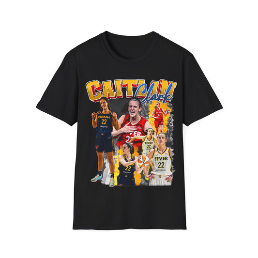 Vintage 90s Basketball Bootleg Style T-Shirt, CAITLIN CLARK FEVER Graphic Tee, Retro Basketball Shirt Unisex Graphic Tee