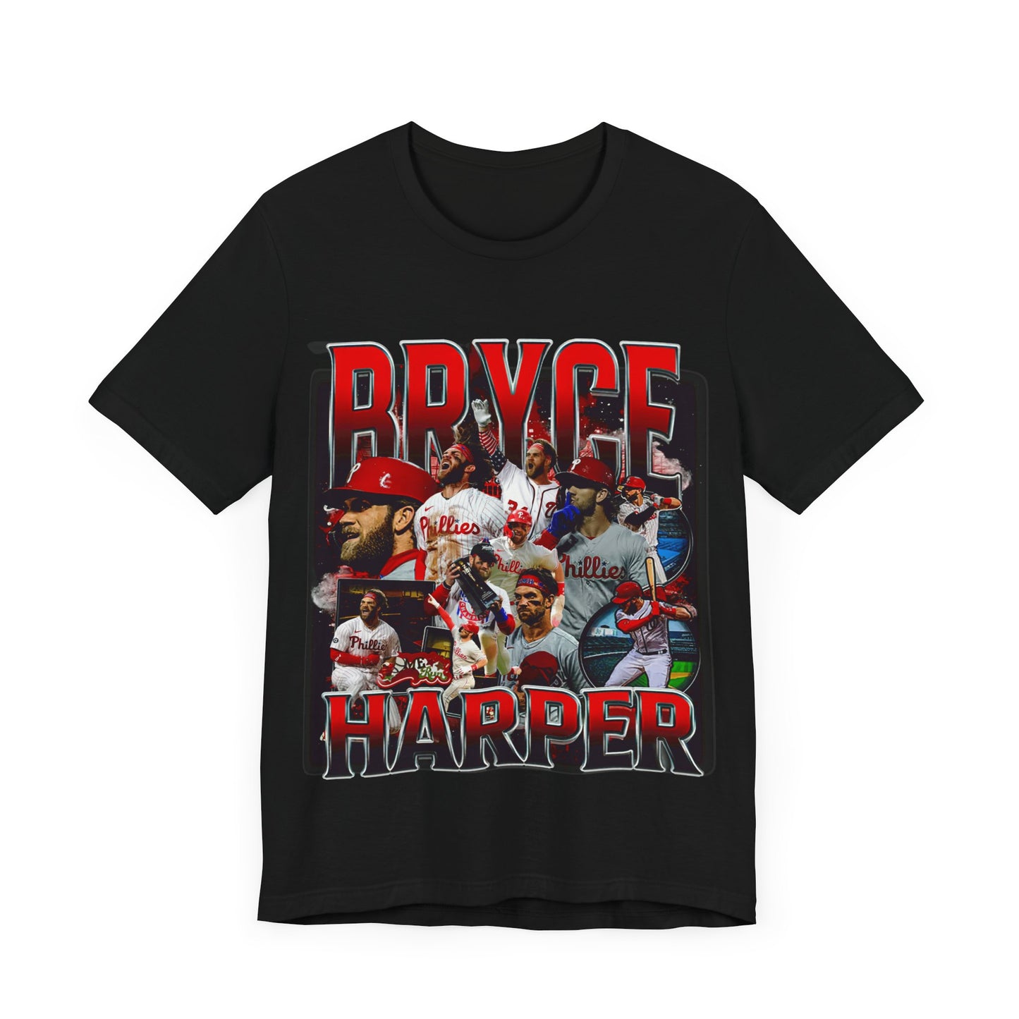 Vintage 90s Baseball Bootleg Style T-Shirt BRYCE HARPER 90s Unisex Graphic Tee