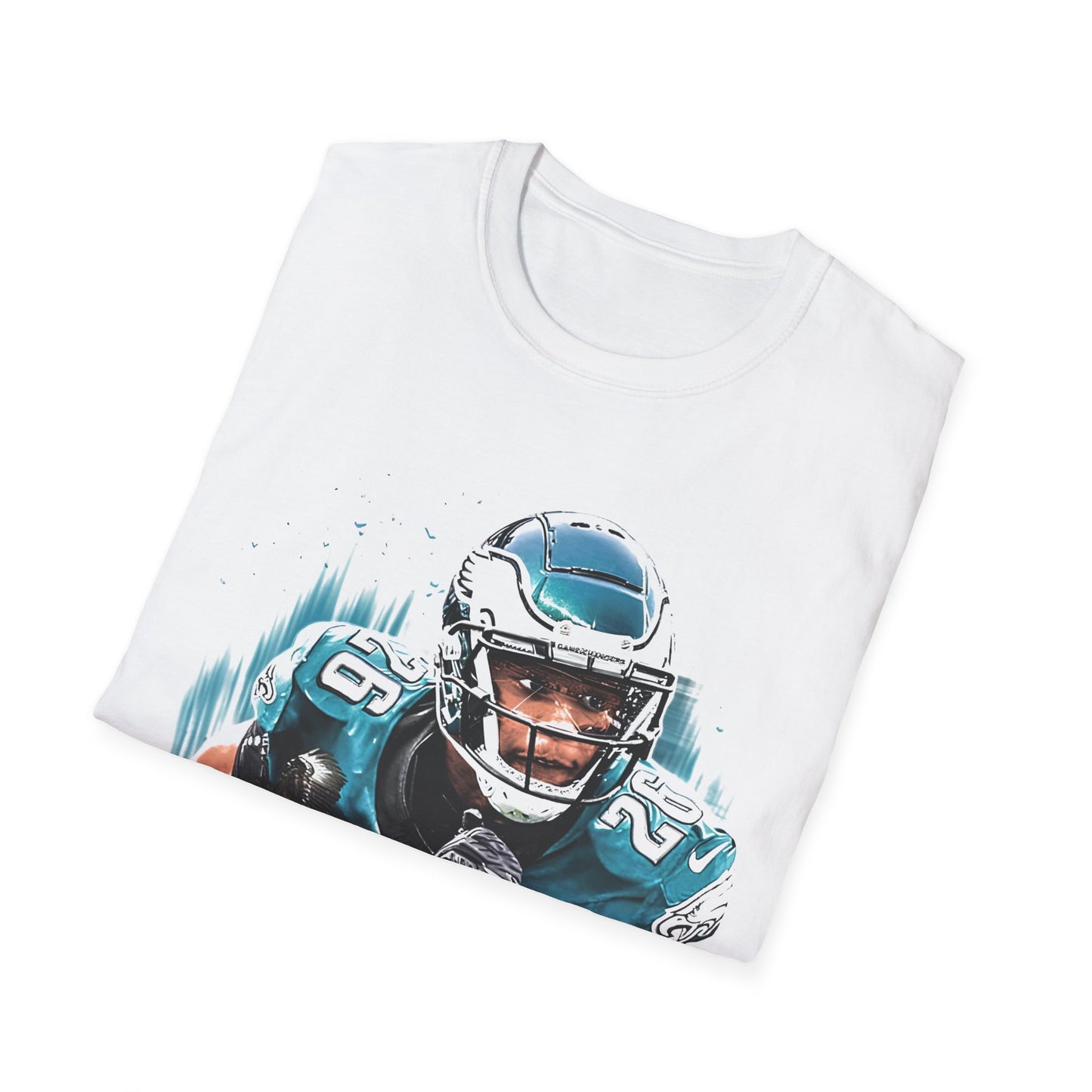 Vintage 90s Football Bootleg Style T-Shirt, SAQUON BARKLEY Retro Football Shirt Unisex Graphic Tee