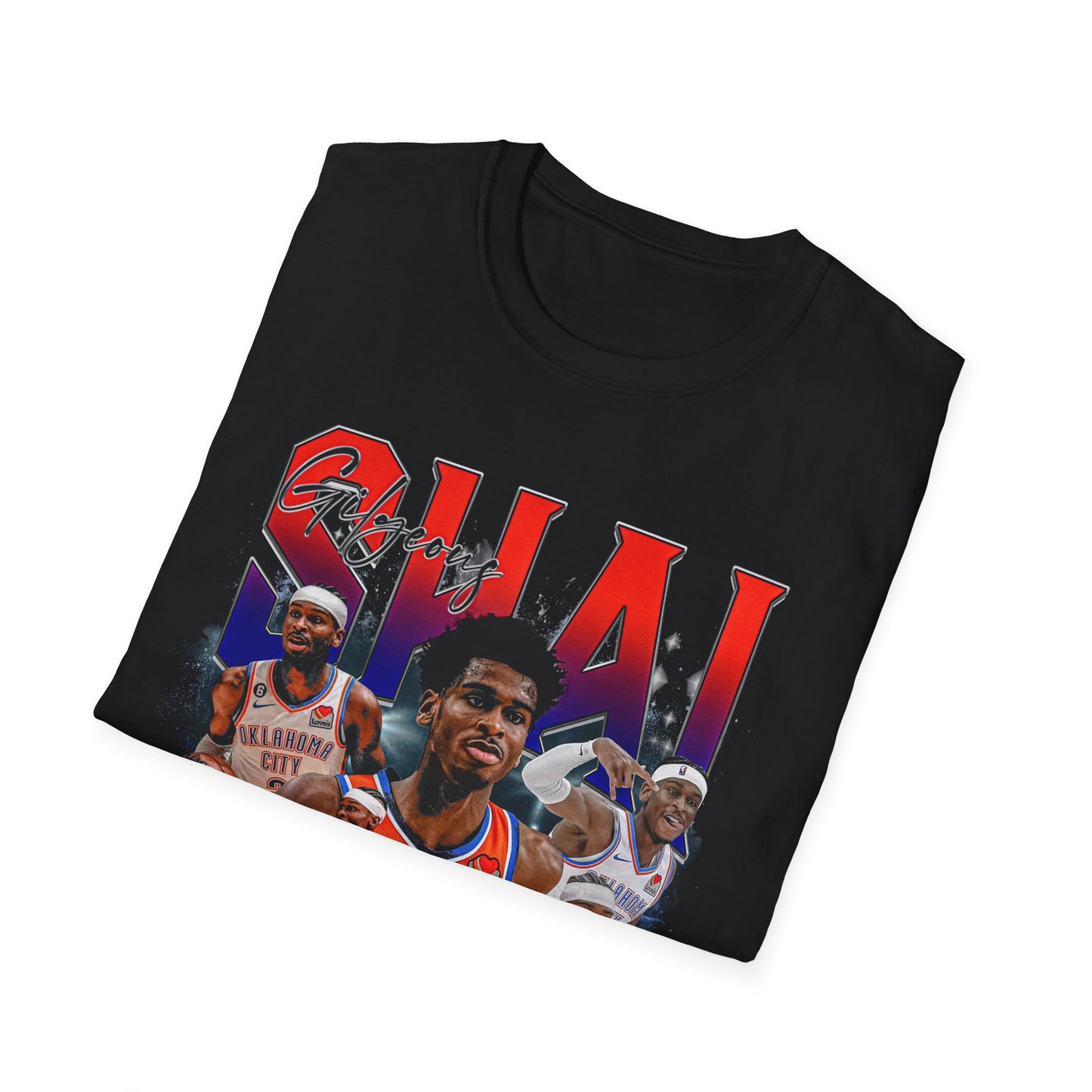 Vintage 90s Basketball Bootleg Style T-Shirt SHAI SGA Graphic Tee, Retro Basketball Shirt Unisex Graphic Tee