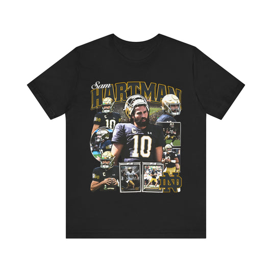 Vintage 90s Football Bootleg Style T-Shirt SAM HARTMAN Unisex Graphic Tee Shirt