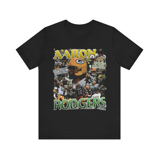 Vintage 90s Football Bootleg Style TShirt AARON RODGERS Unisex Graphic Tee Shirt