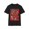 Vintage 90s Basketball Bootleg Style T-Shirt MICHAEL JORDAN Graphic Tee, Retro Basketball Shirt Unisex Graphic Tee