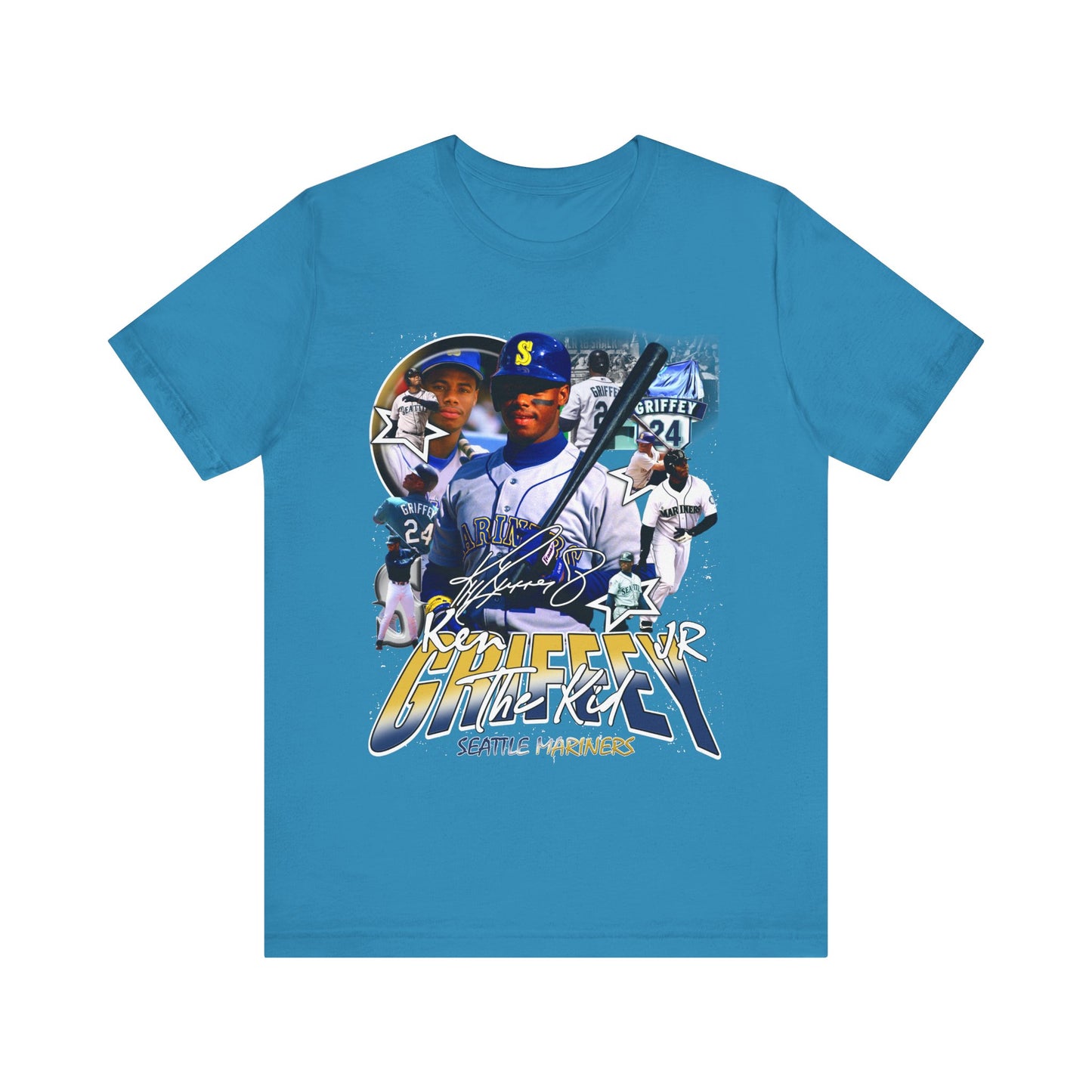 Vintage 90s Baseball Bootleg Style TShirt KEN GRIFFEY JR Unisex Graphic Tee
