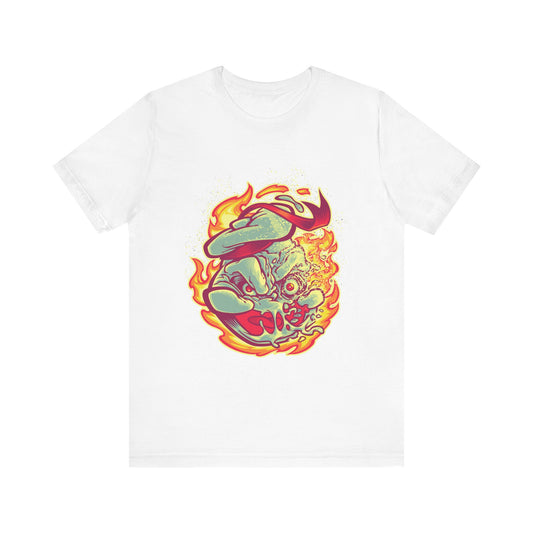 MELTED STAY PUFF Unisex Jersey Short Sleeve Tee