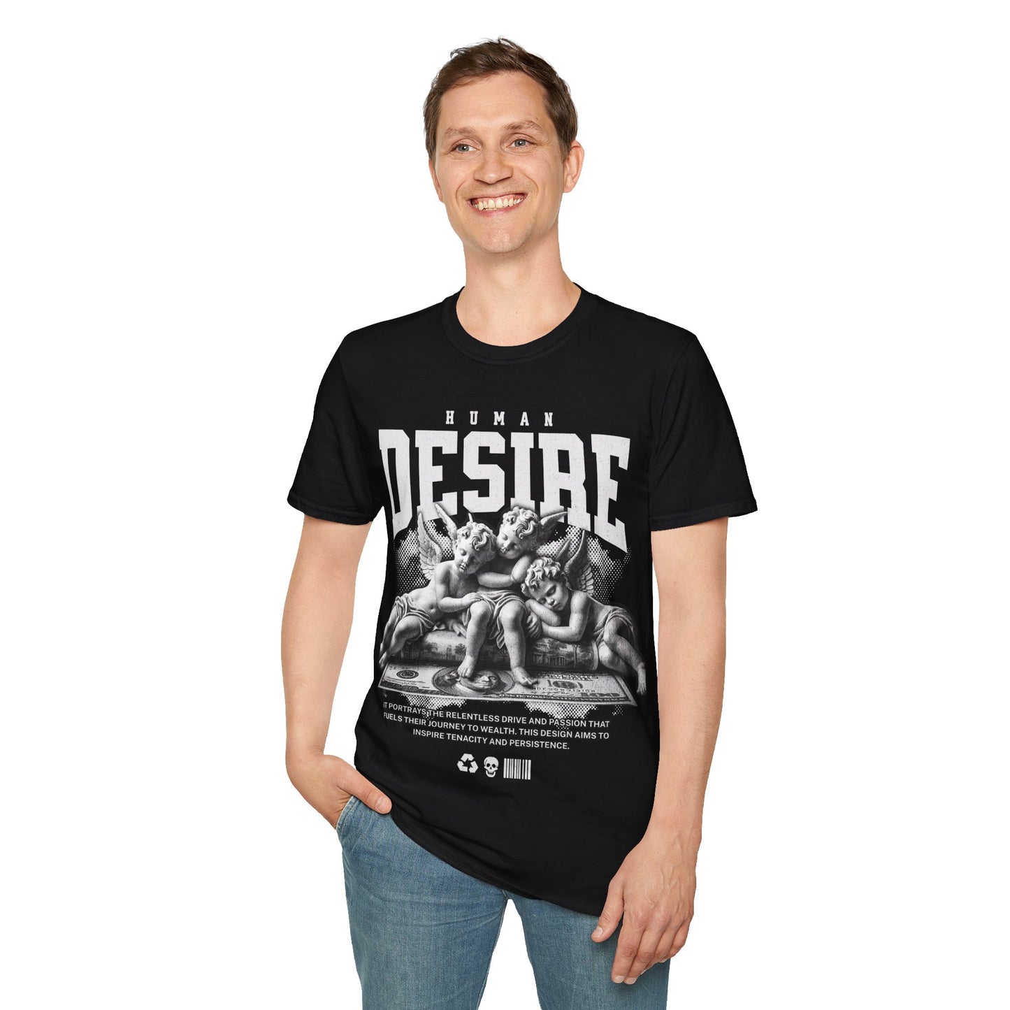 HUMAN DESIRE PREMIUM STREETWEAR Unisex Softstyle T-Shirt