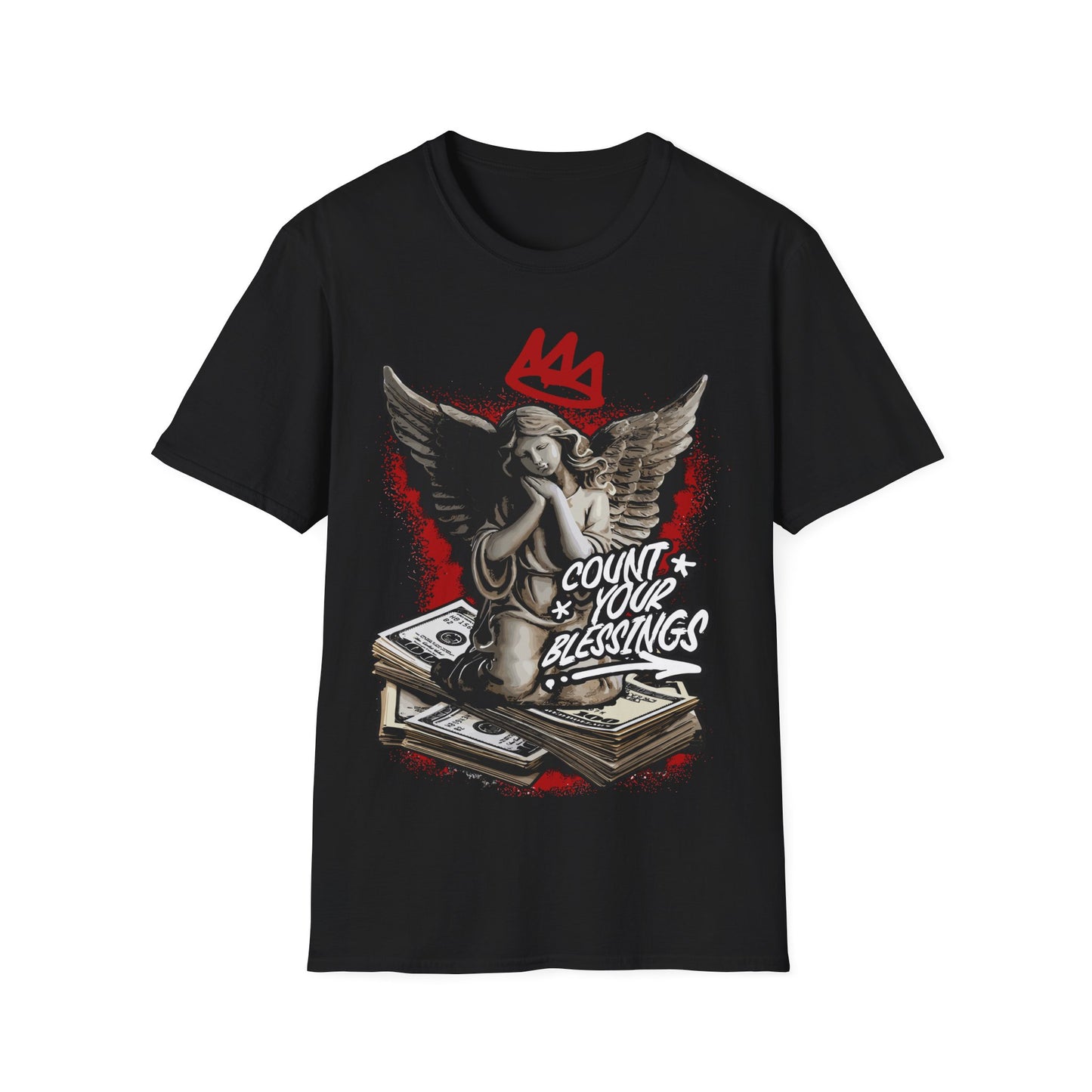 BLESSINGS COUNTED DAILY PREMIUM STREETWEAR Unisex Softstyle T-Shirt