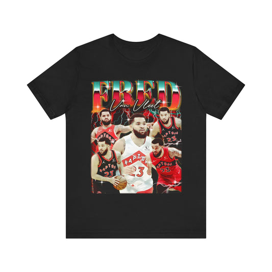 Vintage 90s Basketball Bootleg Style T-Shirt, FRED VANVLEET Unisex Graphic Tee