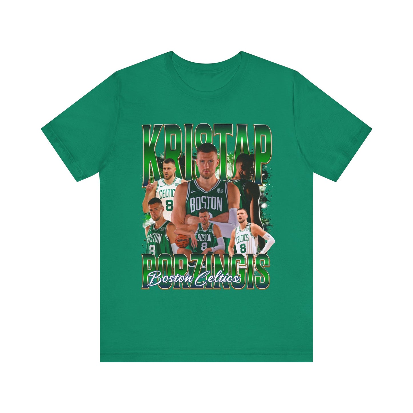 Vintage 90s Basketball Bootleg Style T-Shirt KRISTAP PORZINGIS Unisex Tee