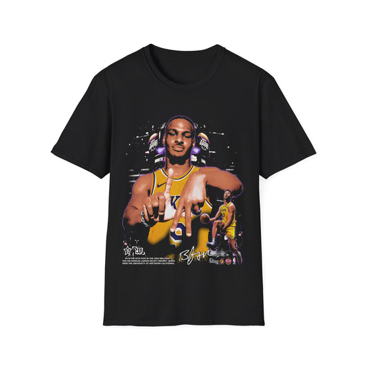 Vintage 90s Basketball Bootleg Style T-Shirt, BRONNY Retro Basketball Shirt Unisex Graphic Tee