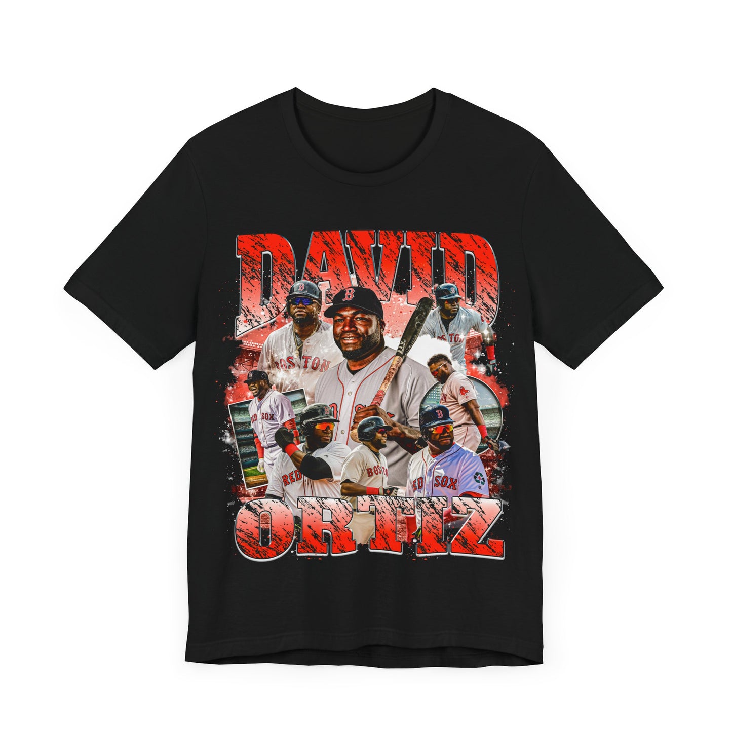 Vintage 90s Baseball Bootleg Style T-Shirt DAVID ORTIZ 90s Unisex Graphic Tee