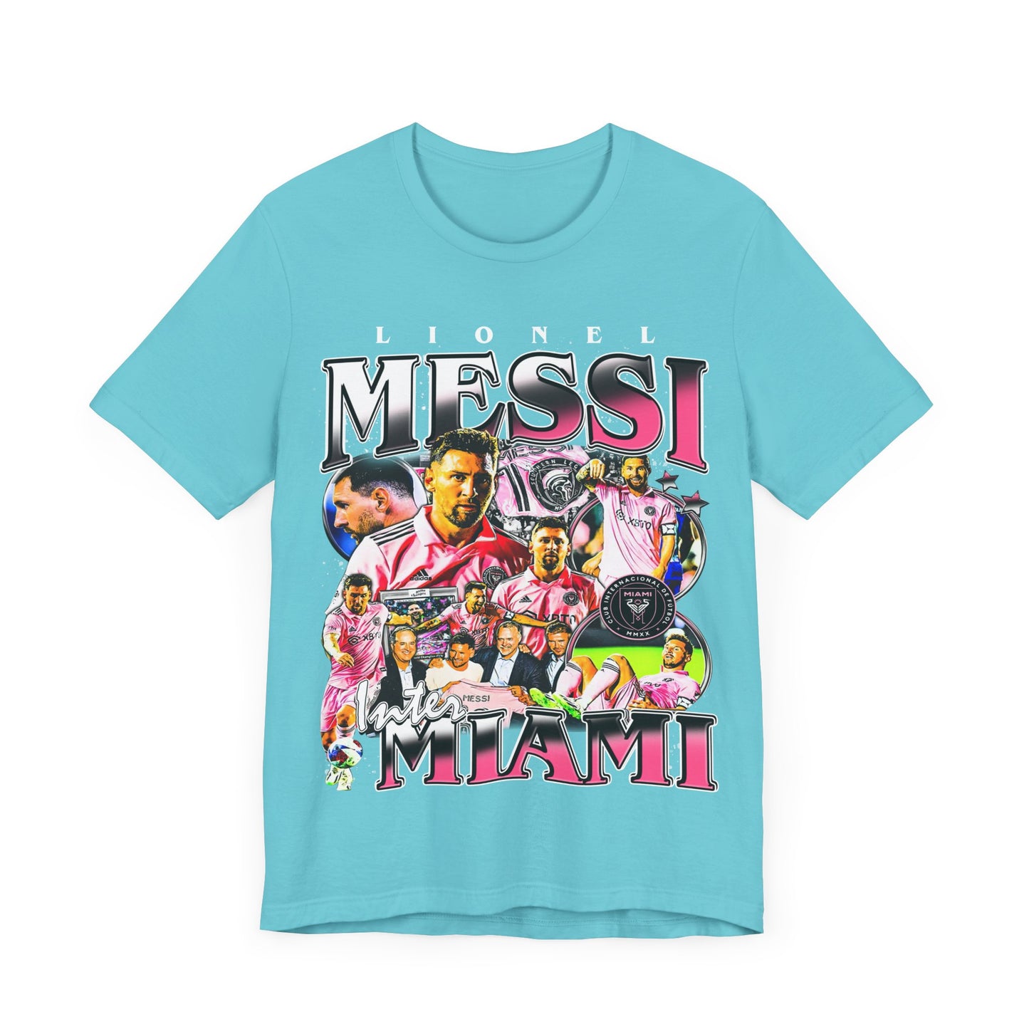 Vintage 90s Pop Bootleg Style T-Shirt LIONEL MESSI Unisex Graphic Tee Shirt