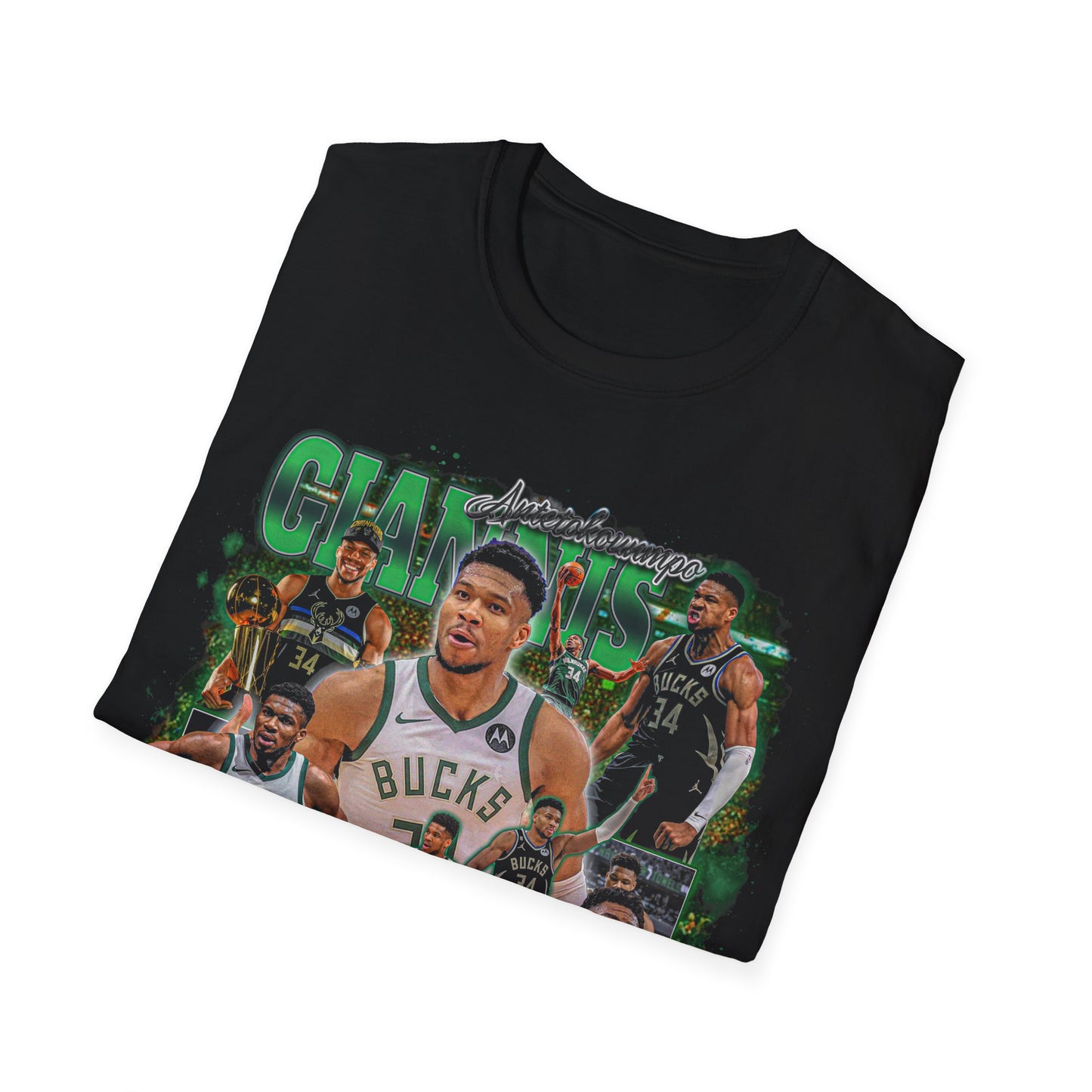 Vintage 90s Basketball Bootleg Style T-Shirt, GIANNIS ANTETOKOUNMPO Retro Basketball Shirt Unisex Graphic Tee