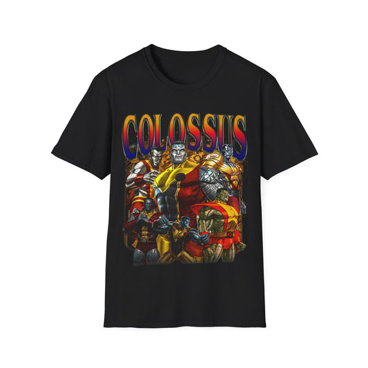 Vintage 90s Superheroes Bootleg Style T-Shirt, COLOSSUS Graphic Tee, Retro Superheroes Shirt Unisex Graphic Tee
