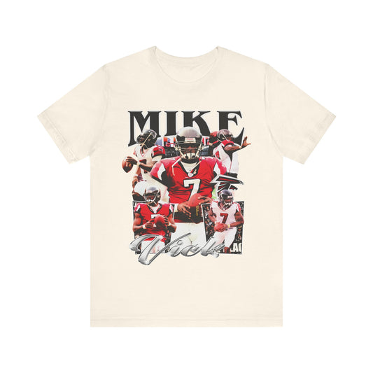 Vintage 90s Football Bootleg Style T-Shirt MIKE VICK Unisex Graphic Tee Shirt