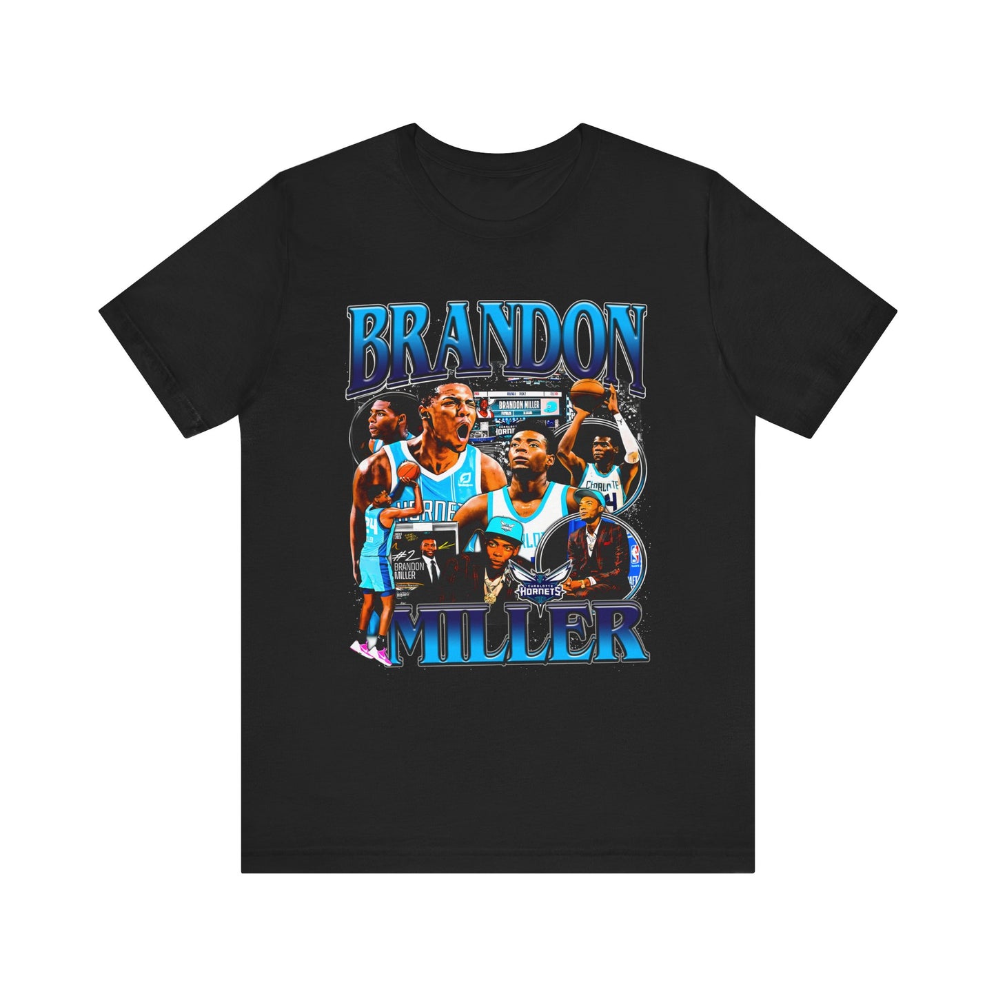 Vintage 90s Basketball Bootleg Style T-Shirt, BRANDON MILLER Unisex Tee Shirt