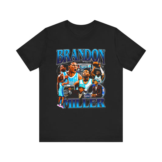 Vintage 90s Basketball Bootleg Style T-Shirt, BRANDON MILLER Unisex Tee Shirt