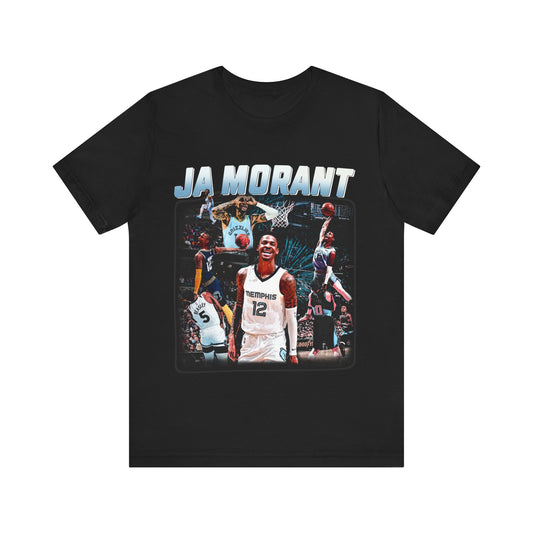 Vintage 90s Basketball Bootleg Style T-Shirt, JA MORANT Dunk Unisex Graphic Tee