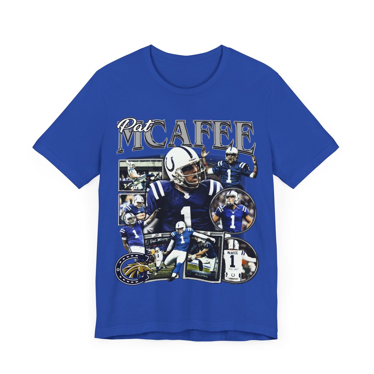 Vintage 90s Football Bootleg Style T-Shirt PAT MCAFEE Unisex Graphic Tee Shirt