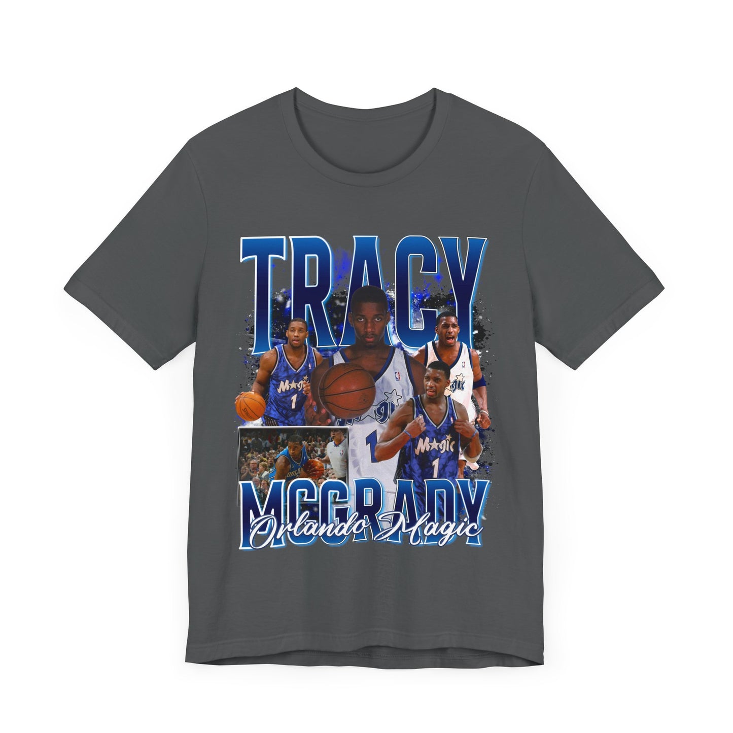 Vintage 90s Basketball Bootleg Style T-Shirt TRACY MCGRADY Unisex Graphic Tee