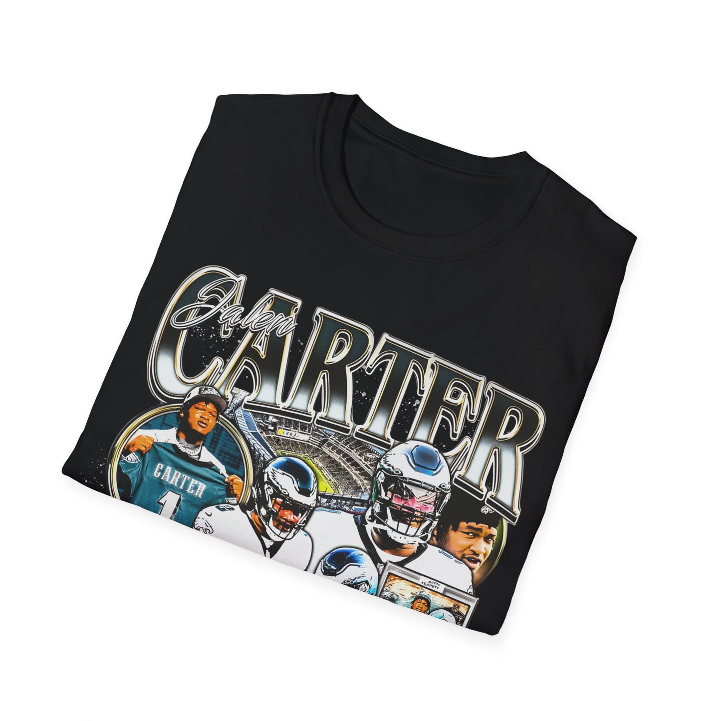 Vintage 90s Football Bootleg Style T-Shirt, JALEN CARTER Vintage Graphic Tee, Retro Football Shirt Unisex Graphic Tee Shirt