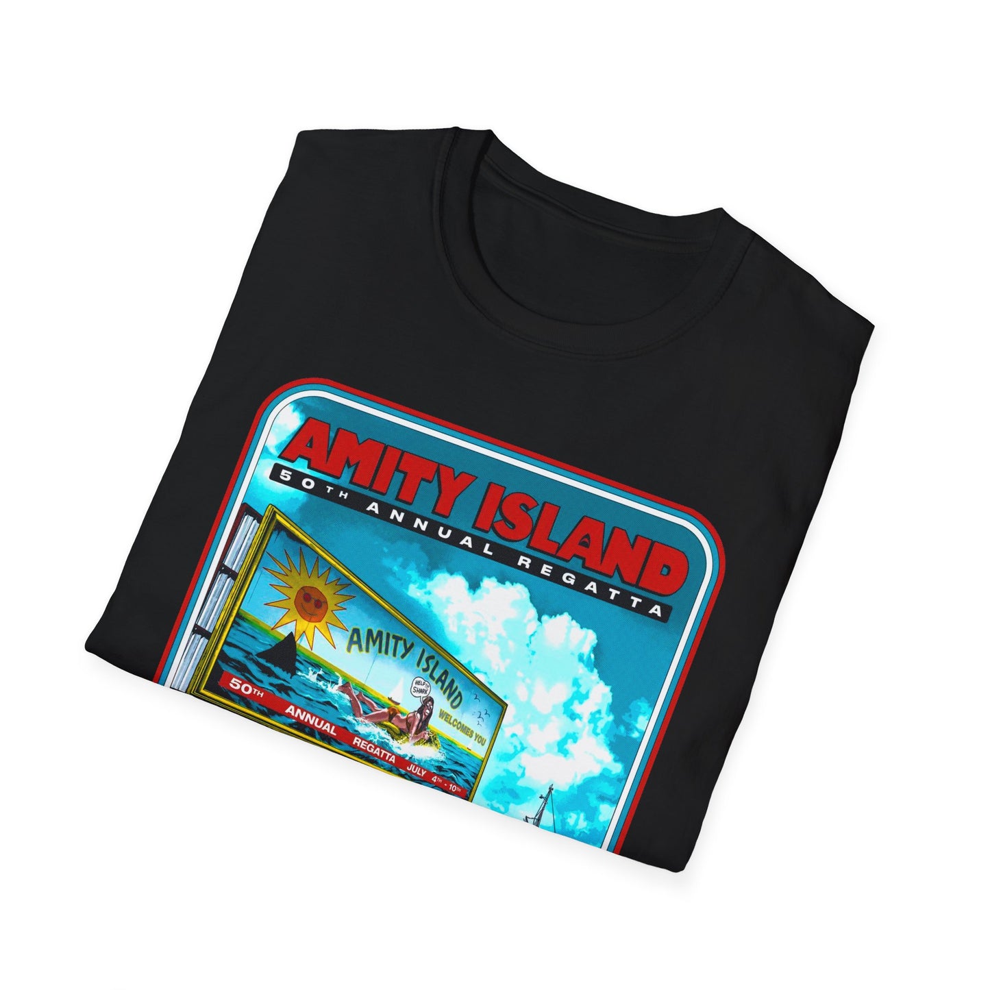 AMITY ISLAND POP CULTURE Unisex Softstyle T-Shirt