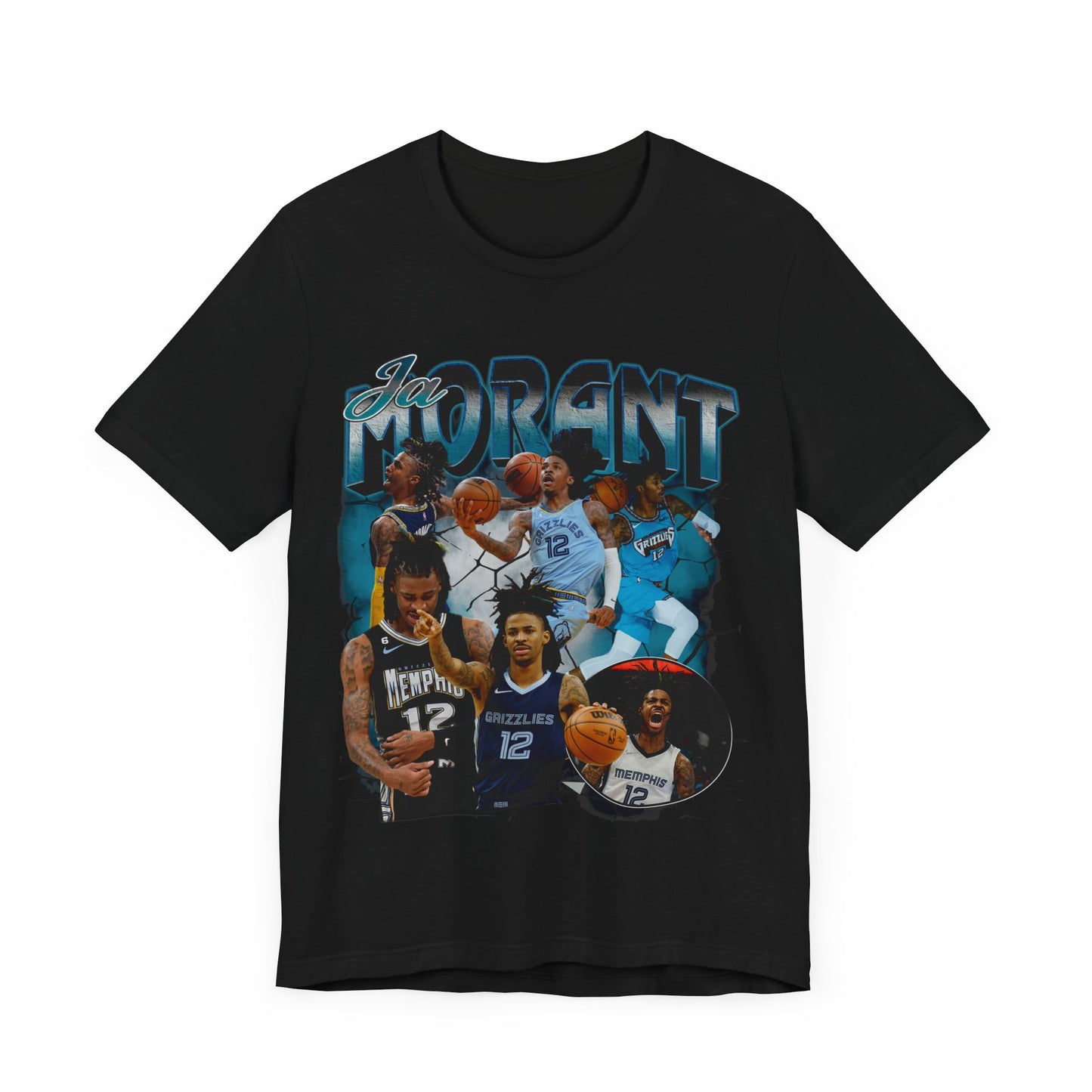 Vintage 90s Basketball Bootleg Style TShirt JA MORANT Retro Unisex Graphic Tee