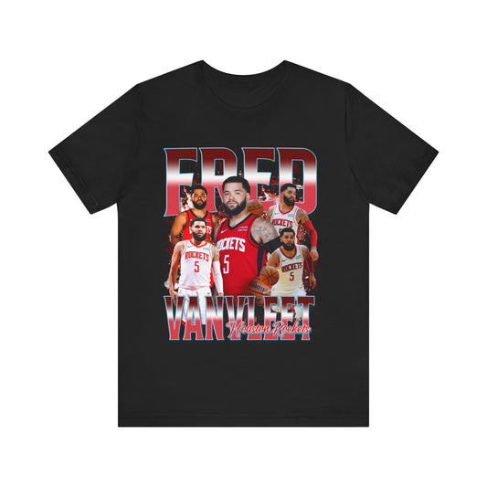 Vintage 90s Basketball Bootleg Style T-Shirt FRED VANVLEET Unisex Graphic Tee