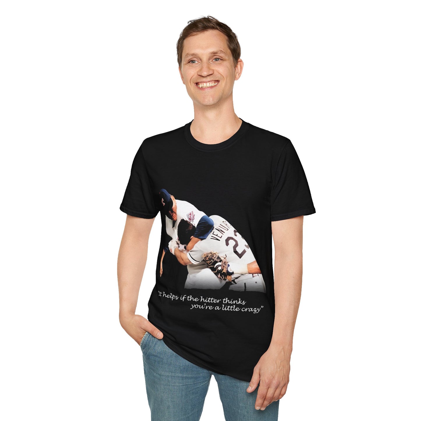 Vintage 90s Baseball Bootleg Style T-Shirt, RYAN VS VENTURA Retro Baseball Shirt Unisex Graphic Tee