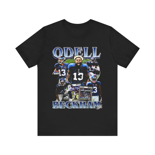 Vintage 90s Football Bootleg Style T-Shirt ODELL BECKHAM Jr Unisex Graphic Tee