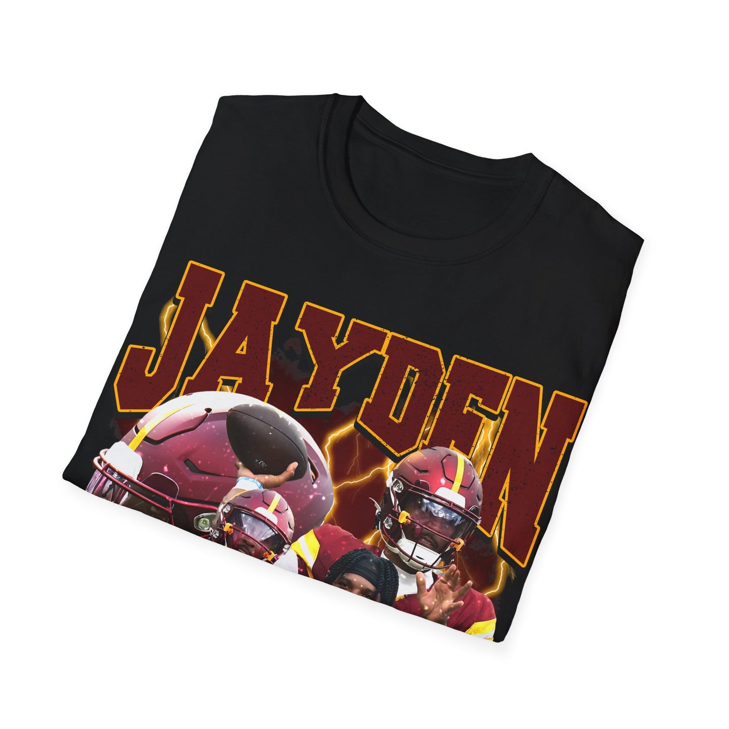 Vintage 90s Football Bootleg Style T-Shirt, JAYDEN DANIELS Vintage Graphic Tee, Retro Football Shirt Unisex Graphic Tee Shirt
