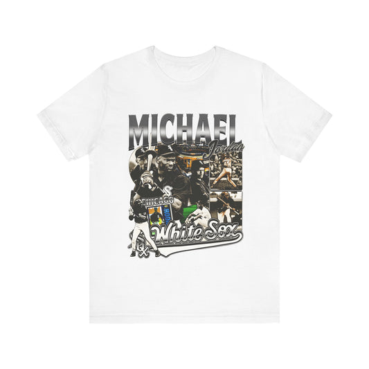 Vintage 90s Baseball Bootleg Style T-Shirt MICHAEL JORDAN 90s Unisex Graphic Tee