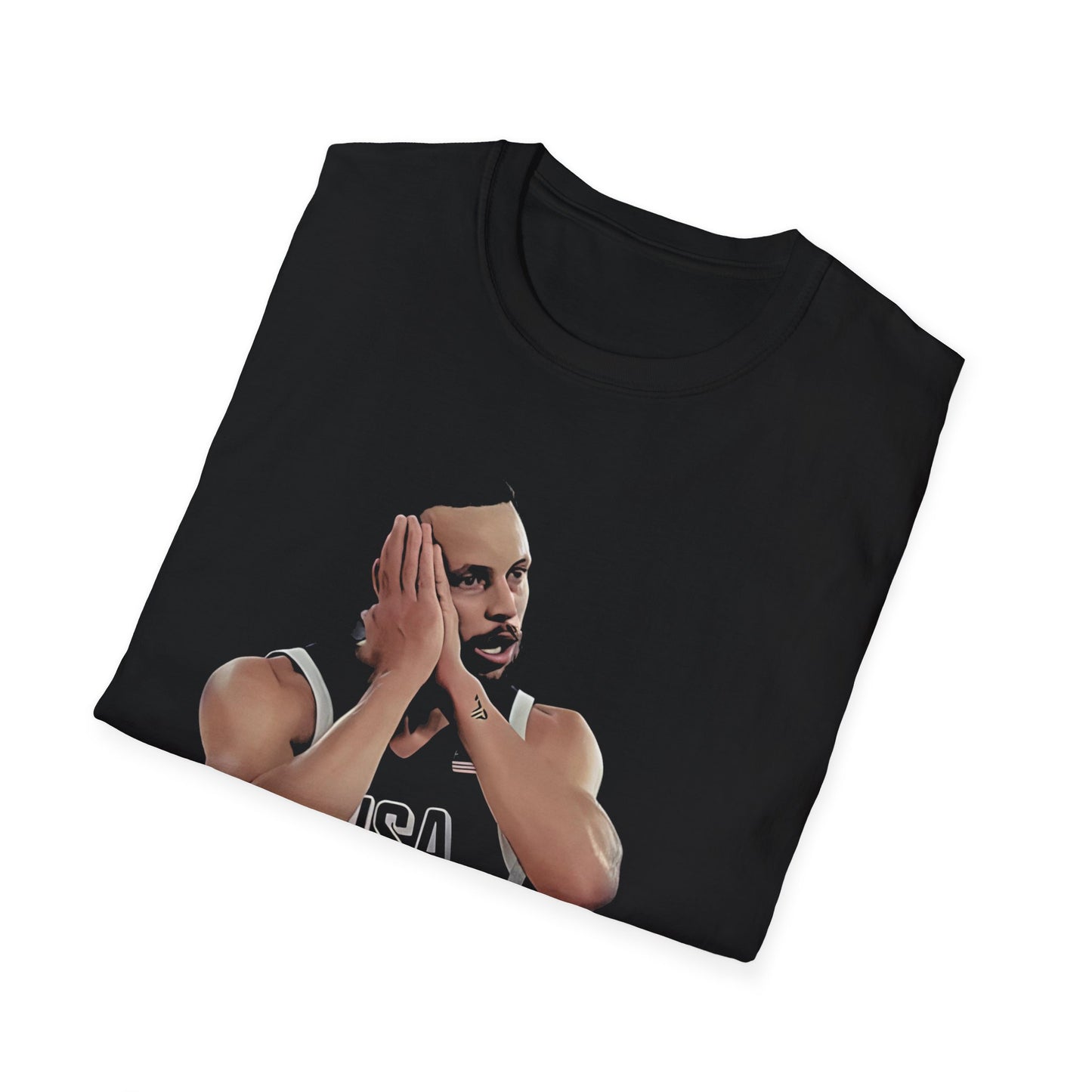 Vintage 90s Basketball Bootleg Style T-Shirt, STEPH CURRY NIGHT PARIS Retro Basketball Shirt Unisex Graphic Tee