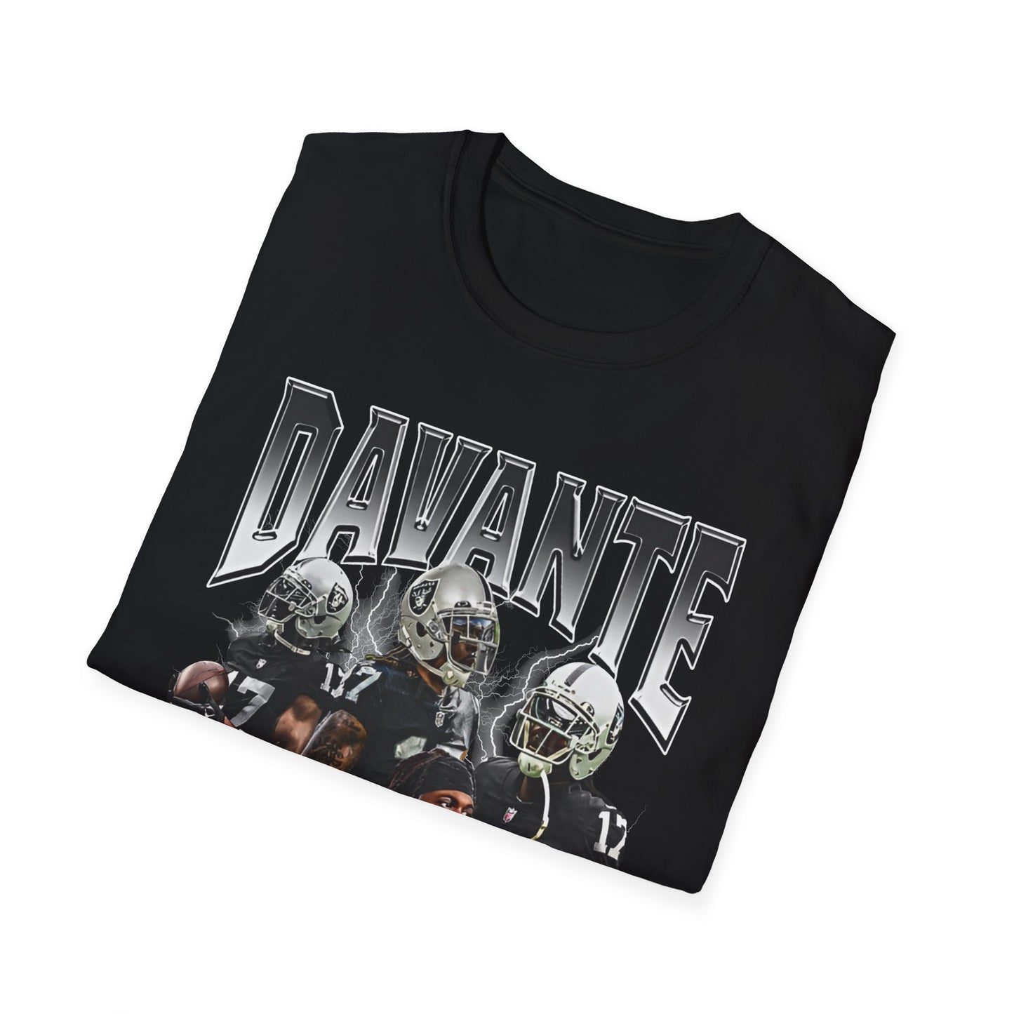 Vintage 90s Football Bootleg Style T-Shirt, DAVANTE ADAMS RAIDER Vintage Graphic Tee, Retro Football Shirt Unisex Graphic Tee Shirt