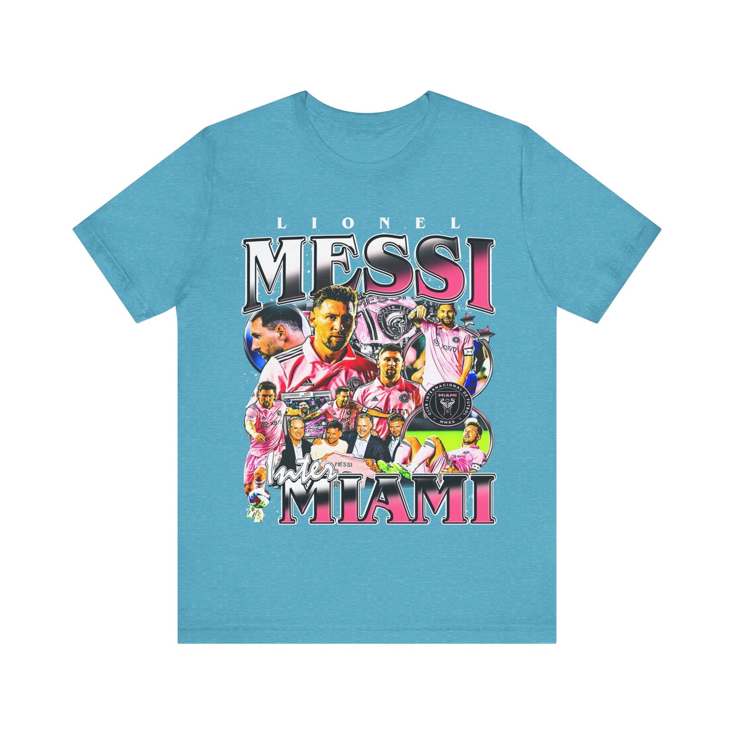 Vintage 90s Pop Bootleg Style T-Shirt LIONEL MESSI Unisex Graphic Tee Shirt